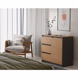 Topeshop 1D3S ANT/ART BA KPL Commode