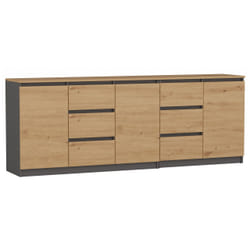 Topeshop COSTA ANT/ART BA KPL Commode