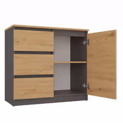Topeshop COSTA ANT/ART BA KPL Commode