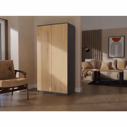 Topeshop SD-90 ANT/ART KPL placard et armoire de chambre à coucher 7 étagères 2 portes(s)