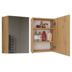Topeshop POLA 1DL ARTISAN armoire de rangement de salle de bain Chêne