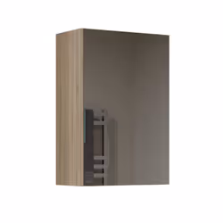 Topeshop POLA 1DL SONOMA armoire de rangement de salle de bain Chêne, Bois