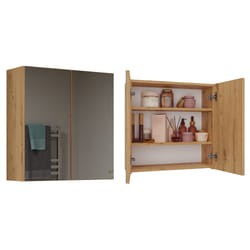 Topeshop POLA 2DL ARTISAN armoire de rangement de salle de bain Chêne