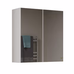 Topeshop POLA 2DL BIEL armoire de rangement de salle de bain Blanc