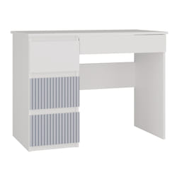 Topeshop MIJAS L FR BLUE KPL bureau d'ordinateur Bleu, Blanc