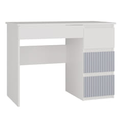 Topeshop MIJAS P FR BLUE KPL bureau d'ordinateur Bleu, Blanc