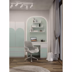 Topeshop MIJAS P FR MINT KPL bureau d'ordinateur Vert, Blanc