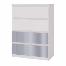 Topeshop M4 FR BLUE KPL Commode