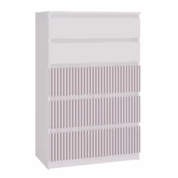 Topeshop M5 FR PINK KPL, Rose, Blanc, 700 mm, 400 mm, 1095 mm