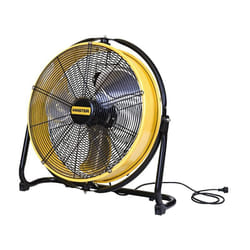 Master - Ventilateur sur pied DF-20P 100W 3 vitesses D50cm Jaune