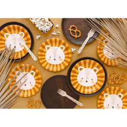 PartyDeco TPP76 Ustensile jetable Assiette