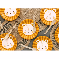 PartyDeco TPP76 Ustensile jetable Assiette