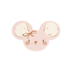 PartyDeco Servietten Maus
