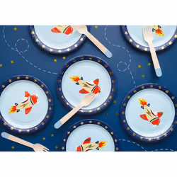 PartyDeco TPP87 Ustensile jetable Assiette