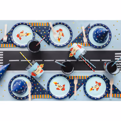 PartyDeco TPP87 Ustensile jetable Assiette