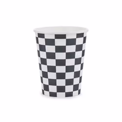PartyDeco KPP74-EU1, 220 ml, Papier, Noir, Blanc, 7,5 cm, 75 mm, 115 mm