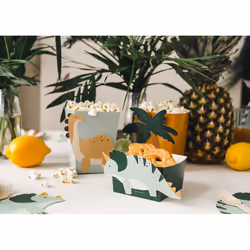 PartyDeco FNS3 plateau repas jetable Multicolore Papier