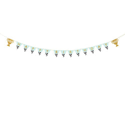 PartyDeco GRL109 décoration de fête Banderole en tissu
