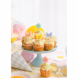 PartyDeco SCS-22 bougie et bougie magique Multicolore 5 pièce(s)
