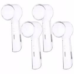 Protège embout brosse à dents - Oral B - Compatible 3D White CrossAction Sensitive - Lot de 4 - Hygiène