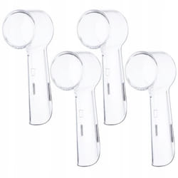 Protège embout brosse à dents - Oral B - Compatible 3D White CrossAction Sensitive - Lot de 4 - Hygiène