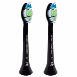 Têtes de brosse à dents - Philips - HX6068 - DiamondClean noires blanchiment intense