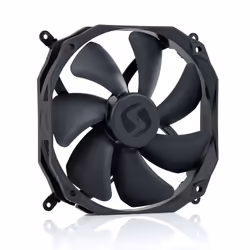 SilentiumPC Sigma Pro 140 PWM, Ventilateur, 14 cm, 1400 tr/min, 22 dB, 78,6 cfm, 133,62 m³/h