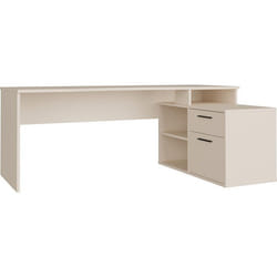 Bureau dangle - TEZAUR - Beige - 200 x 1218 x 757 cm