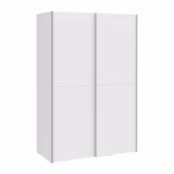 Description générale Armoire OZZULA OZLS722X10-120 de 120 cm avec 2 portes coulissantes. Aménagée avec 1 tringle à habits, 2  ...