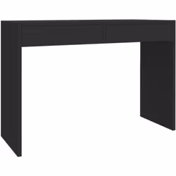 Coiffeuse Astral en Wenge, ouverte avec 4 étagères pour un rangement pratique et élégant, idéale pour organiser vos produits  ...