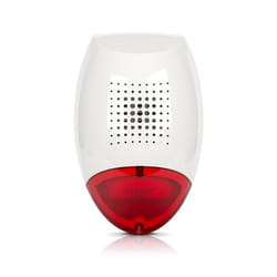 Satel SP-500 R Sirène filaire Extérieure Rouge, Blanc
