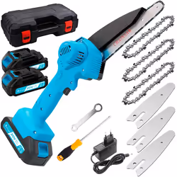 Extralink TM-107, 2500 tr/min, 15 cm, Sans brosse, 10 m/s, Noir, Bleu clair, Batterie
