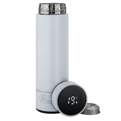 Extralink Tasse thermique Tasse de voyage intelligente blanche Thermos avec affichage de la température
