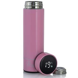 Extralink Tasse thermique Tasse de voyage intelligente Rose Thermos avec affichage LED