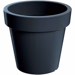 Pot de fleurs - PROSPERPLAST - Lofly - Plastique - Anthracite - 245 x 245 x 225 cm