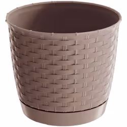 Pot de Fleurs en Plastique Ratolla Ronde Dimensions du produit: 165x165x142 mm En plastique.