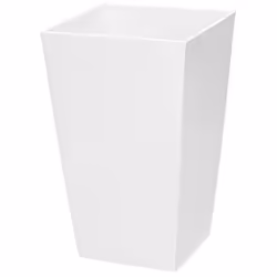 Pot de fleurs en plastique Urbi, utilisable à l'intérieur et à l'extérieur. Imperméable, élégant, disponible en différentes c ...