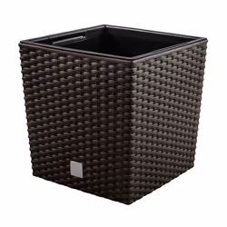 Prosperplast Pot de fleurs avec insert de 8L Rato Low DRTS225L umbra