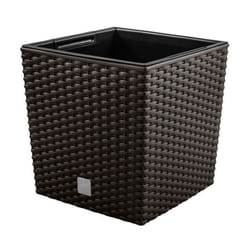 Prosperplast Pot de fleurs avec insert de 8L Rato Low DRTS225L umbra