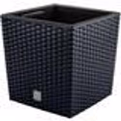 Prosperplast Pot de fleurs avec insert de 8L Rato Low DRTS225L anthracite