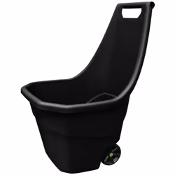 Chariot de jardin avec roues de capacité 55L. Fabriqué en polypropylène de haute qualité. Le LOAD & GO a une poignée ergonomi ...