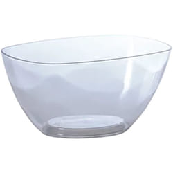 Pot de Fleurs Ovale Transparent 1L. 198x130x102 mm - Transparent
