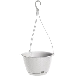 Prosperplast - Jardinière suspendue ratolla round l 3,4L., dimensions (mm) 217x217x142, couleur Blanc
