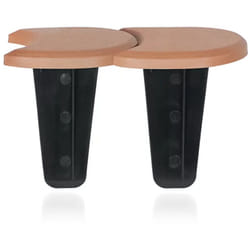 Prosperplast - Pierre palissade plate, dimensions (mm) 3834x94x115/12, couleur Terracotta