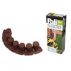Prosperplast IPAL7 Bande de bordure de jardin Plastique Marron