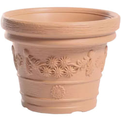 Prosperplast - Pot de Fleurs Decora 65L, Terre Cuite, 57 cm - Brique