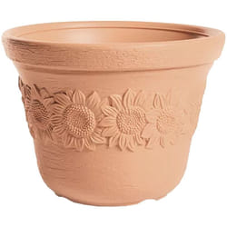 Pot de Fleurs Sunny 8L, Terre Cuite, 46 cm