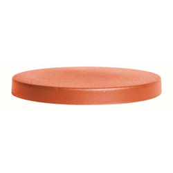 Prosperplast - plateau mobile rond en plastique avec 4 roues 29,2 x 29,2 x 4 cm en couleur terre cuite