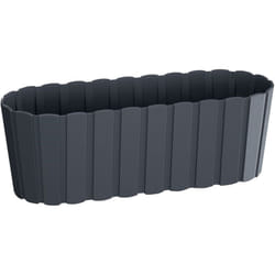 Prosperplast - Jardinière de balcon 7,9L Boardee 58x14x13 cm - Anthracite - Anthracite