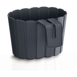 Prosperplast - Boardee Hook 2,2L., Pot de fleurs pour balcon Anthracite 194x212x130 mm - Anthracite